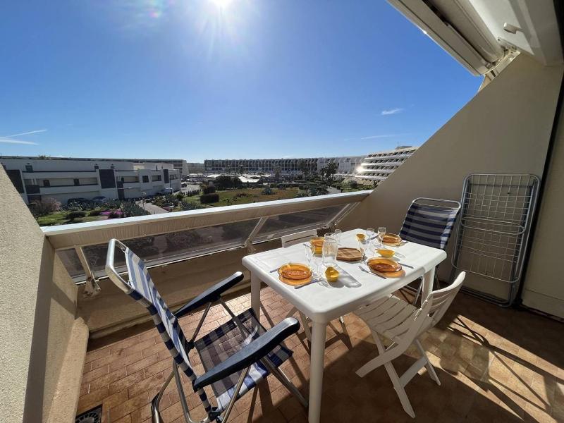 Studio cabine au Cap d'Agde, 4 couchages, terrasse, parking, plage à proximité - FR-1-249A-40 Images