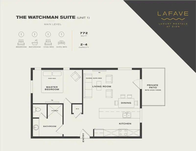 One-Bedroom House image 3