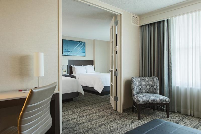 Two Room Suite with Two Double Beds and Sofa Bed image 2