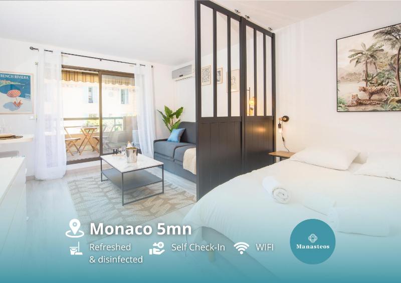 5 mn à pied Monaco - Cosy appartement - BU Images