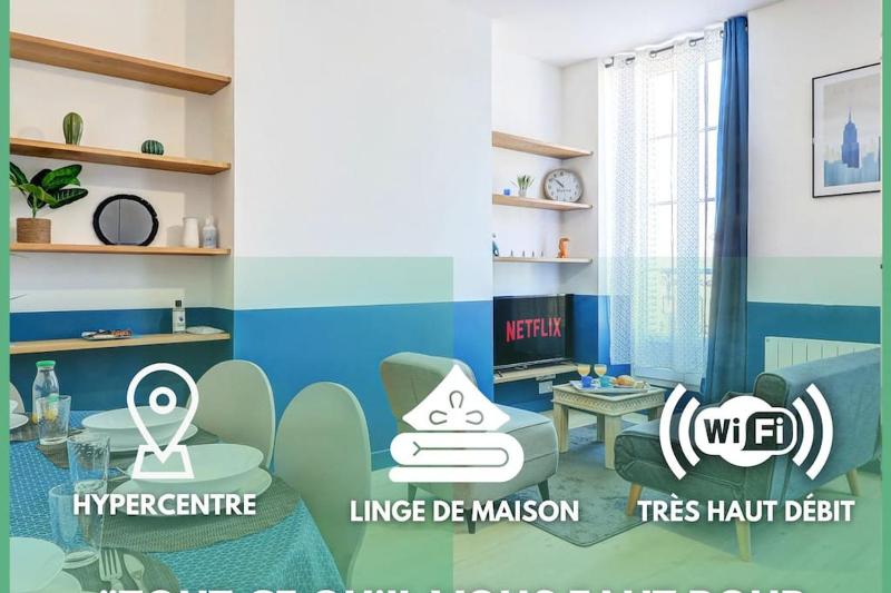 L'ESCAPADE - Classé 3 Étoiles - HyperCentre - Spacieux - RENT IMMO Images