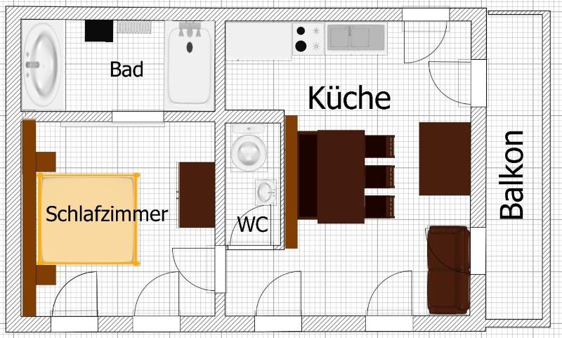 One-Bedroom Apartment image 2