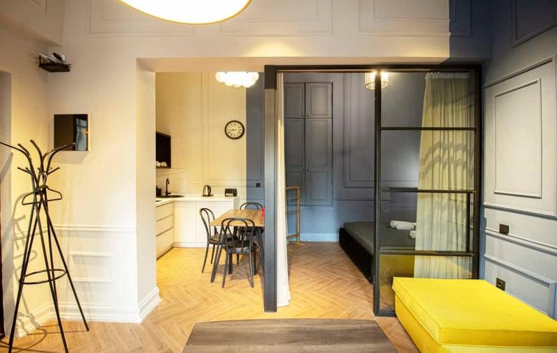 Stylish Modern 1BR Apartment Images