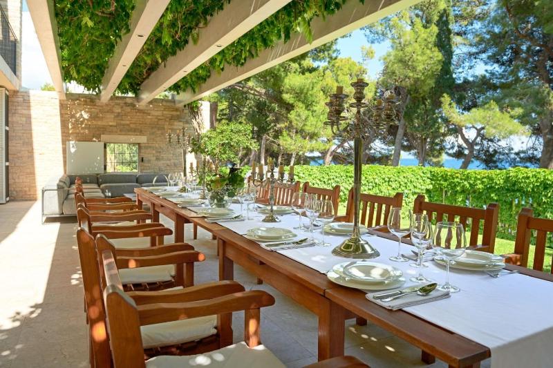 Luxury Beachfront Villa Castello Bol with private pool at the promenade Zlatni Rat at the beach in Bol - Brac - image 24