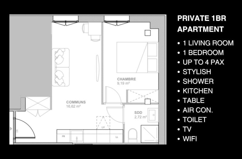 One-Bedroom Apartment image 2