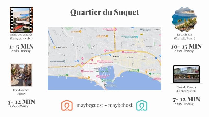 B042-Functional apartment with balcony Suquet Cannes - image 16