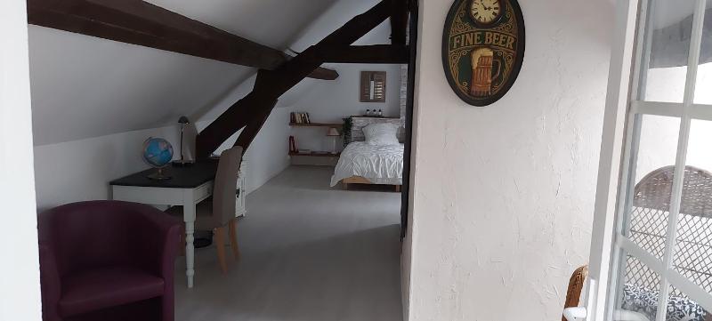 La chambre de la maison du four à pain Images