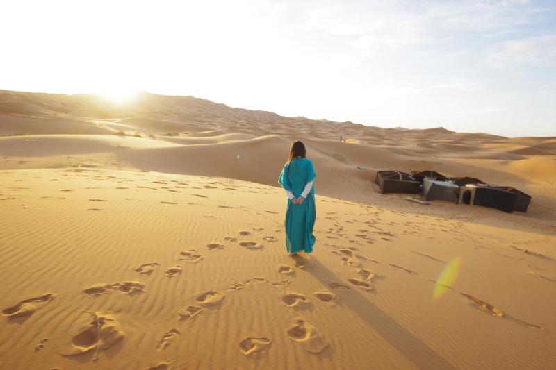 Sahara camel tours camp - image 7
