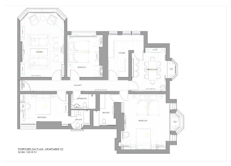 Three-Bedroom Apartment (3 bathrooms) image 2