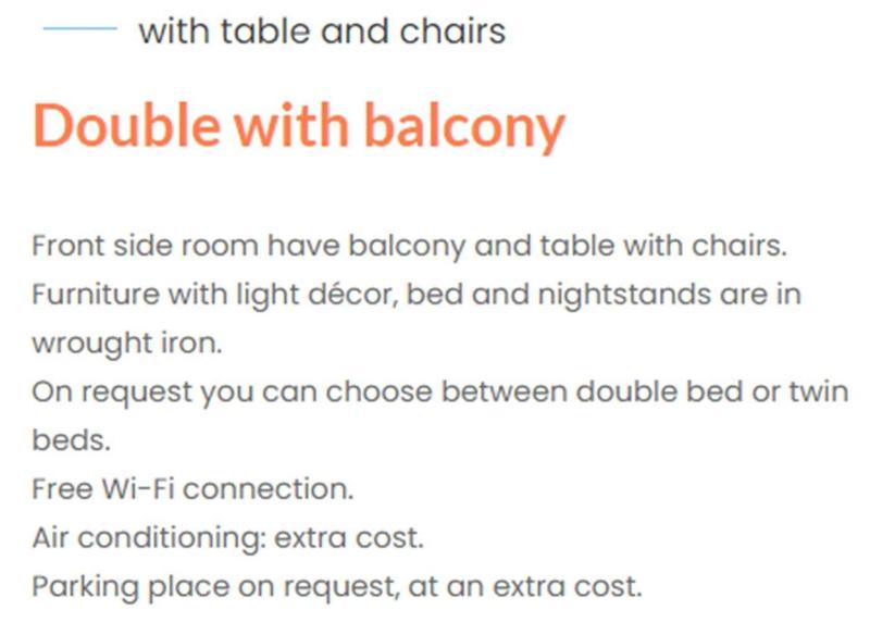 Double Room with Balcony image 2