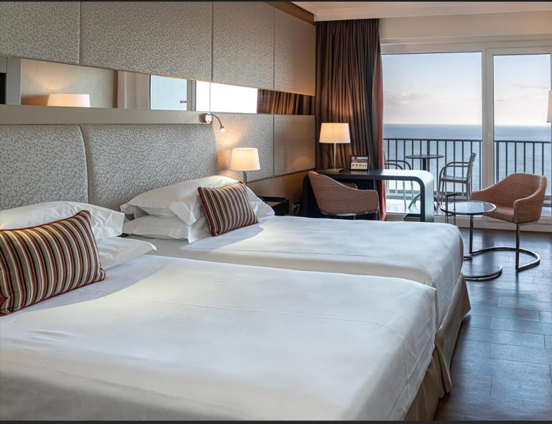 PrivilÃ¨ge Twin or Double Room with Balcony and Sea View image 2