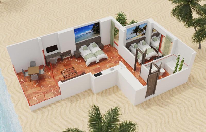 Economy Two-Bedroom Apartment (2 Adults + 2 Children)	 image 1