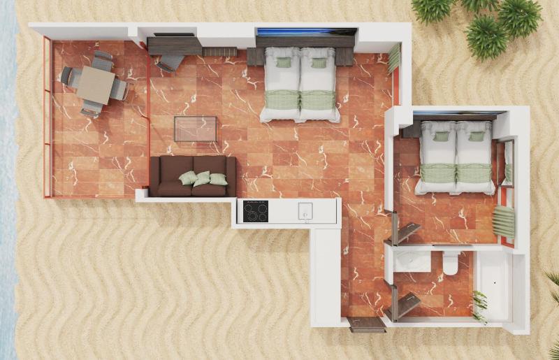 Economy Two-Bedroom Apartment (2 Adults + 2 Children)	 image 4