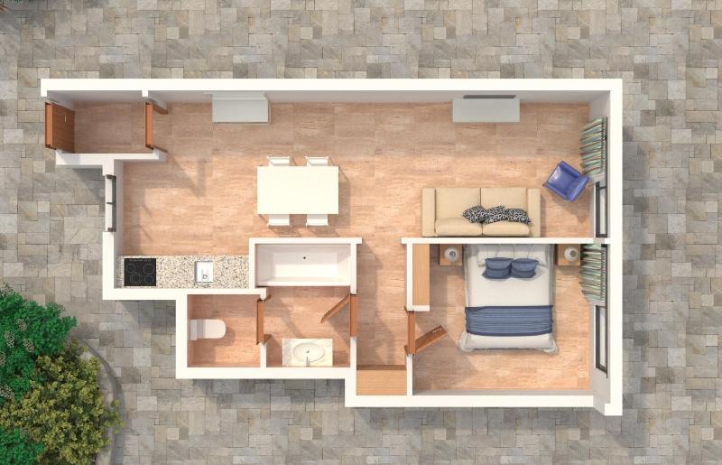 One-Bedroom Apartment (2 Adults + 1 Child) image 3