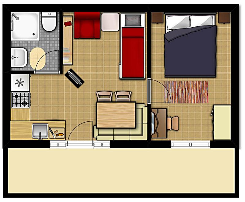 Apartment with Garden Access (2-4 Adults) image 2