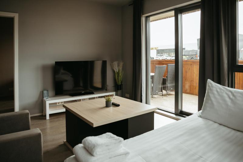 Apartment with sofa bed image 3