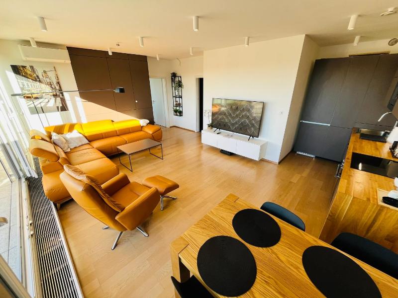 Brno City Center Apartment with parking and a big terrace - image 17