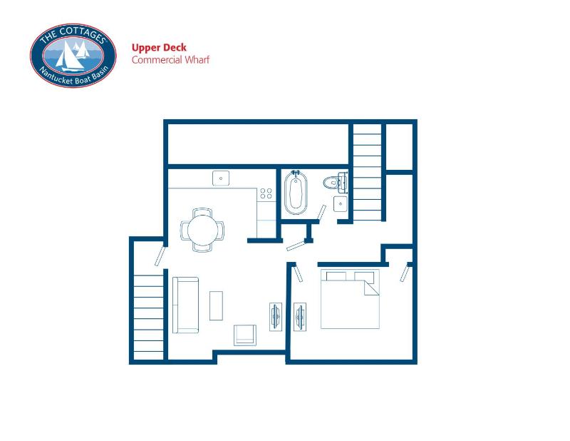 One Bedroom Cottage - Upper Deck image 2