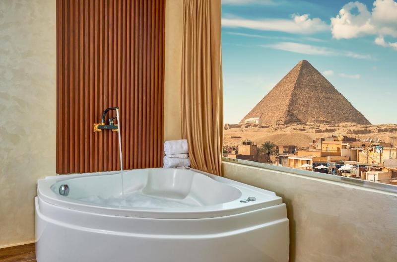 Cleopatra Tower Pyramid View Images