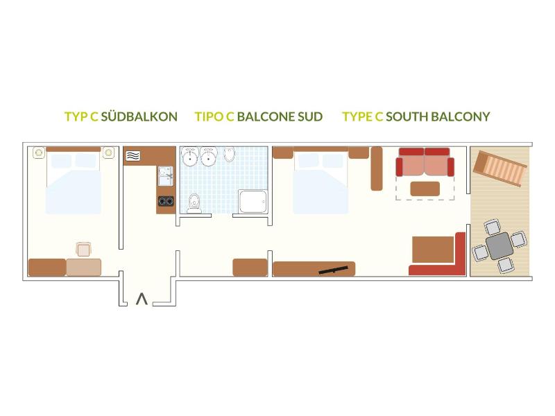 Apartment with Balcony image 2