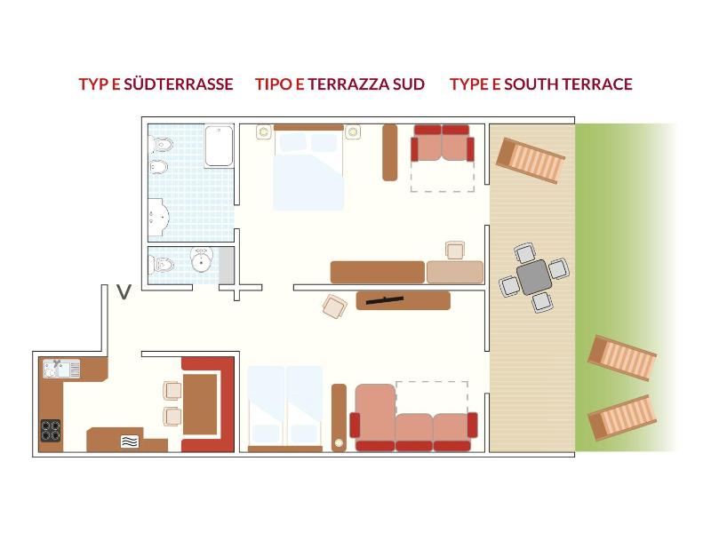 Apartment with Terrace image 2