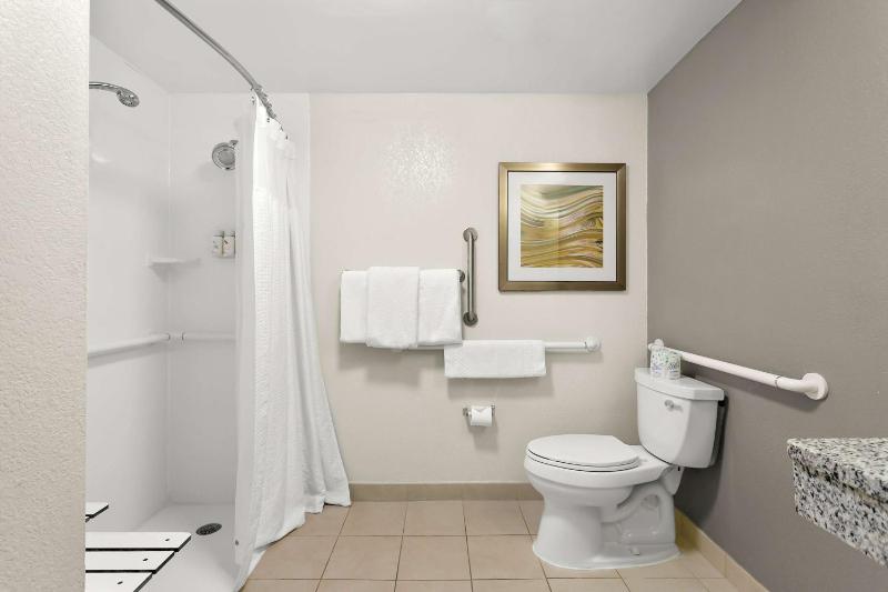 King Room with Roll-In Shower - Mobility/Hearing Accessible image 2