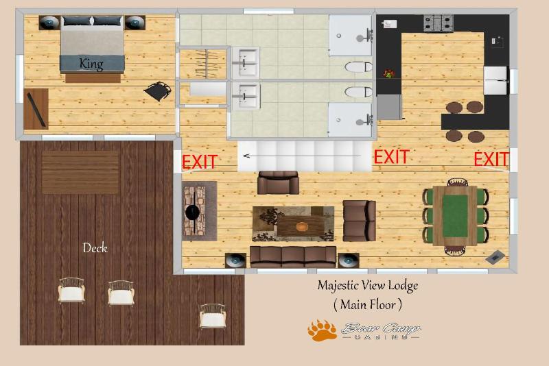 Majestic View Lodge Amazing Views Hot Tub 560 FREE tickets each paid day!!! - image 13