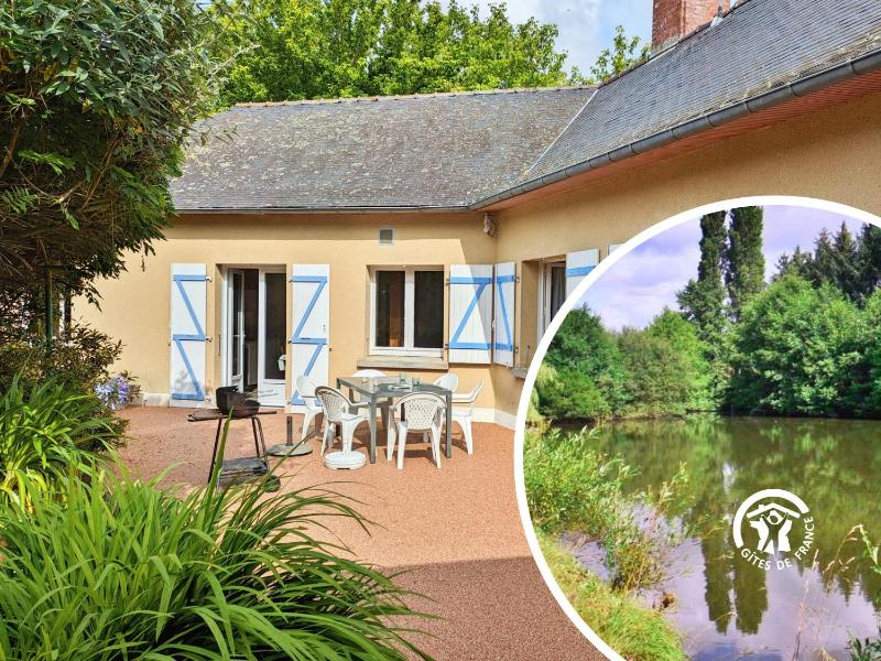 Gîte familial 3 chambres avec étang privé, terrasse, activités nautiques et commerces à proximité - FR-1-600-55 Images