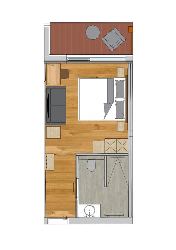 Double Room with Balcony image 2