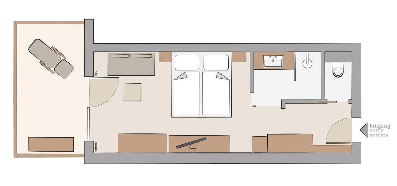 Superior Double Room with Balcony image 2