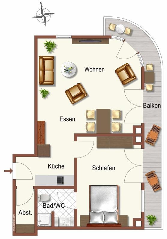 Haus am Park Fewo 31 - image 3
