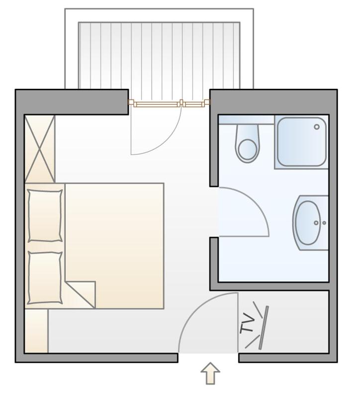 Double Room with Balcony image 3