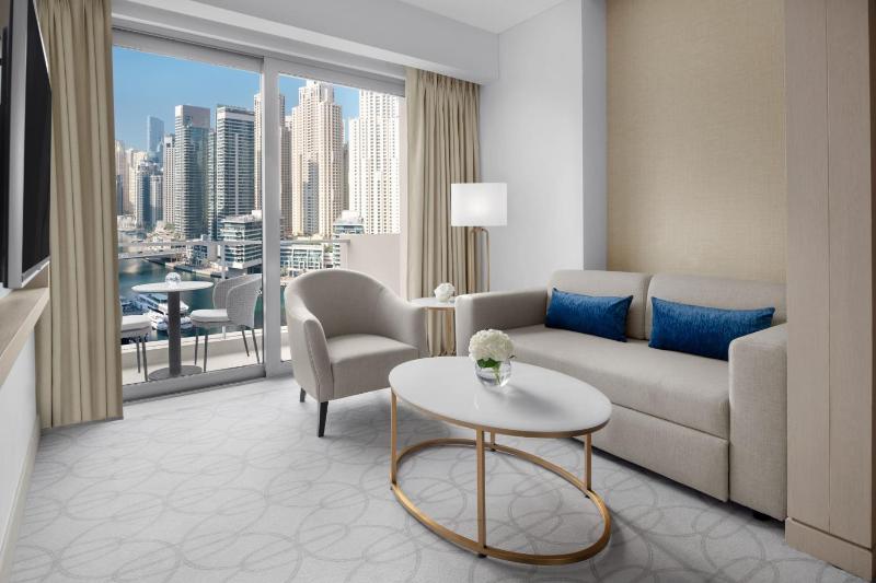 Grand Marina View Room, King bed, Club lounge access with Breakfast, Lunch & Dinner, Including direct access to Dubai Marina Mall & Marina Walk image 3