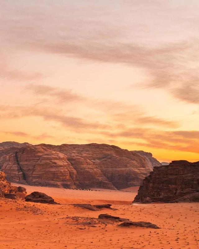 Wadi rum under stars - image 11