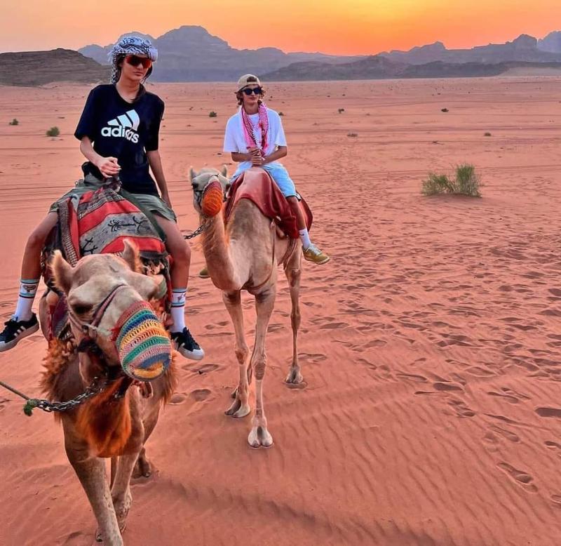 Wadi rum under stars - image 10