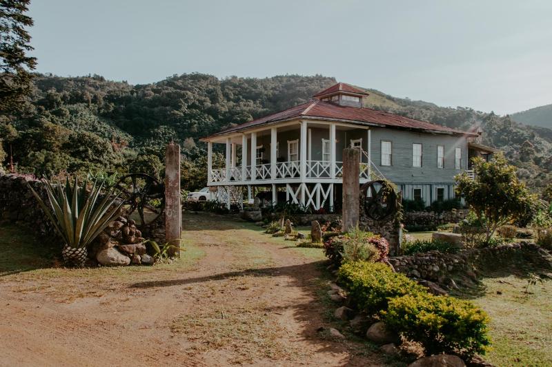 Historical Coffee Farmhouse Images