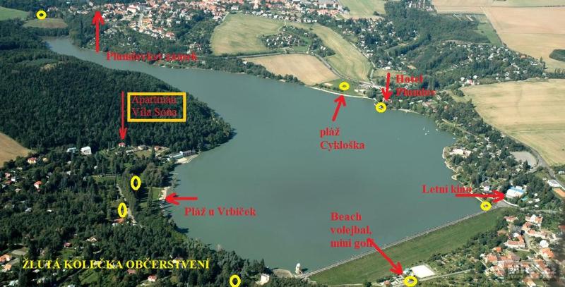 Apartmán ve vile Soňa pláž u Vrbiček Images