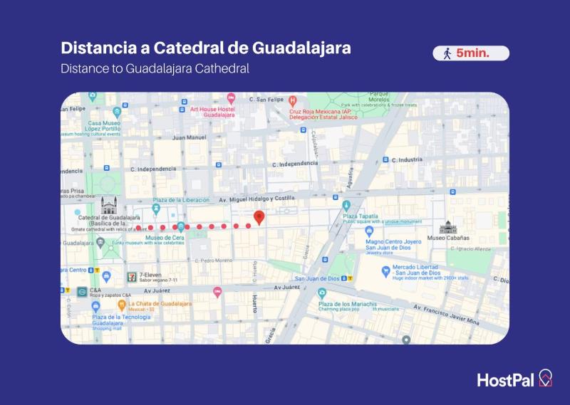 New Apt in Centro GDL Near Cathedral & Attractions - image 12