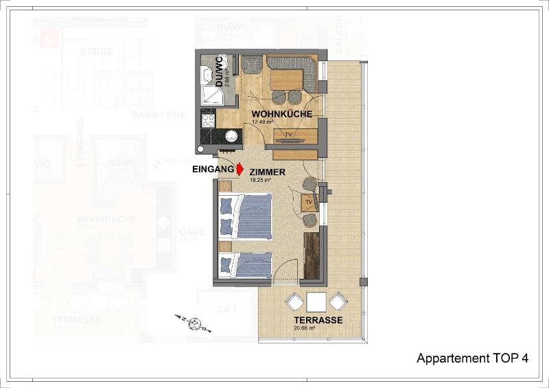 One-Bedroom Apartment image 1