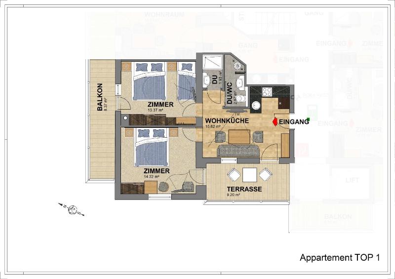 Two-Bedroom Apartment (5 Adults) image 1
