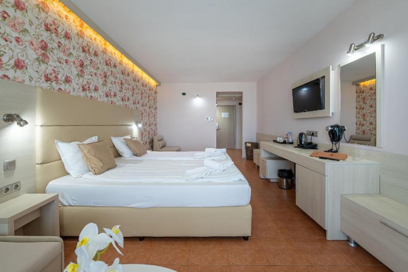 Twin Room with Sea View and Balcony with Free Beach Access image 3