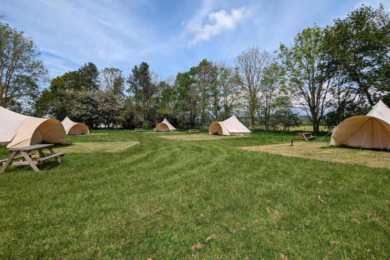 Fallow Fields Camping, Lathe Barn Images
