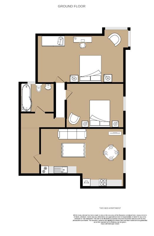 Two-Bedroom Apartment image 3