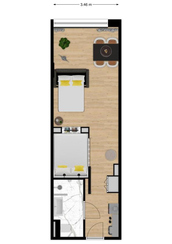 Studio XL for Four Persons image 3