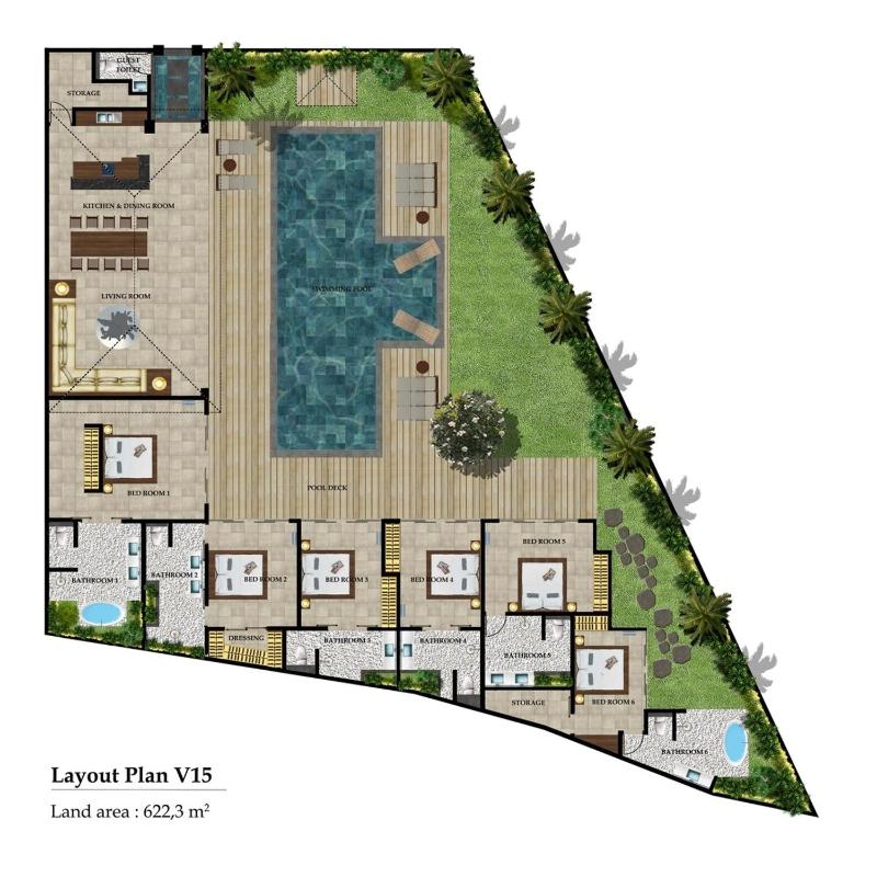 Stunning 6 Bedroom Villa Only 400m to the Beach - image 21