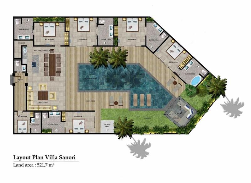 Luxurious 6 Br in Canggu 400m to Finns Beach - image 38