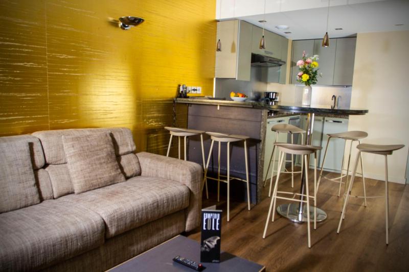 One-Bedroom and Living Room with a Sofa Bed Apartment  image 3