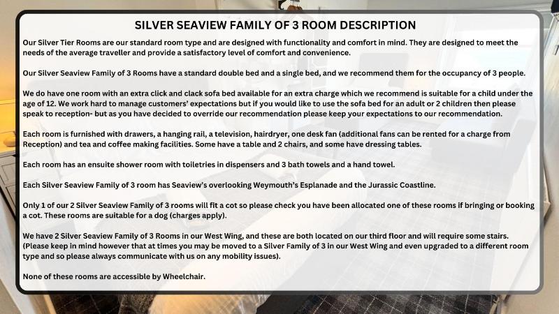 Silver Seaview Family of 3 image 1