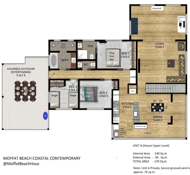 Moffat Beach Coastal Contemporary Unit A - image 49