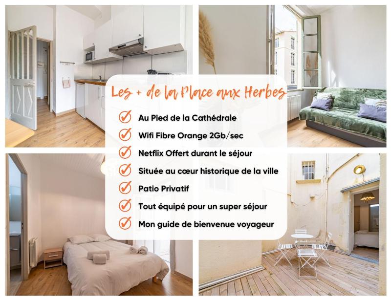 Un pied à terre avec terrasse à la Cathédrale - Une Nuit à Nîmes - image 2